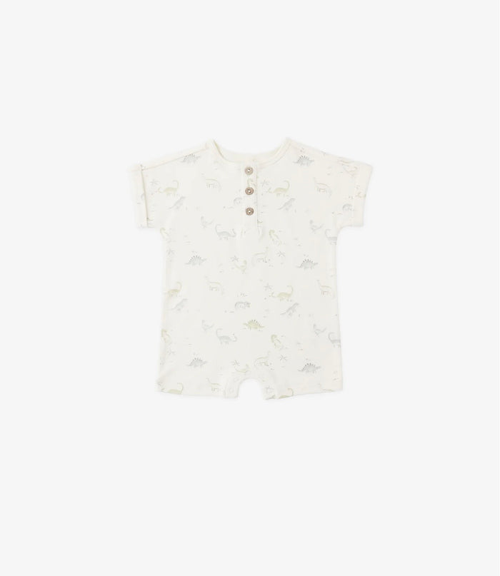 Short Sleeve One-Piece - Dinosaur