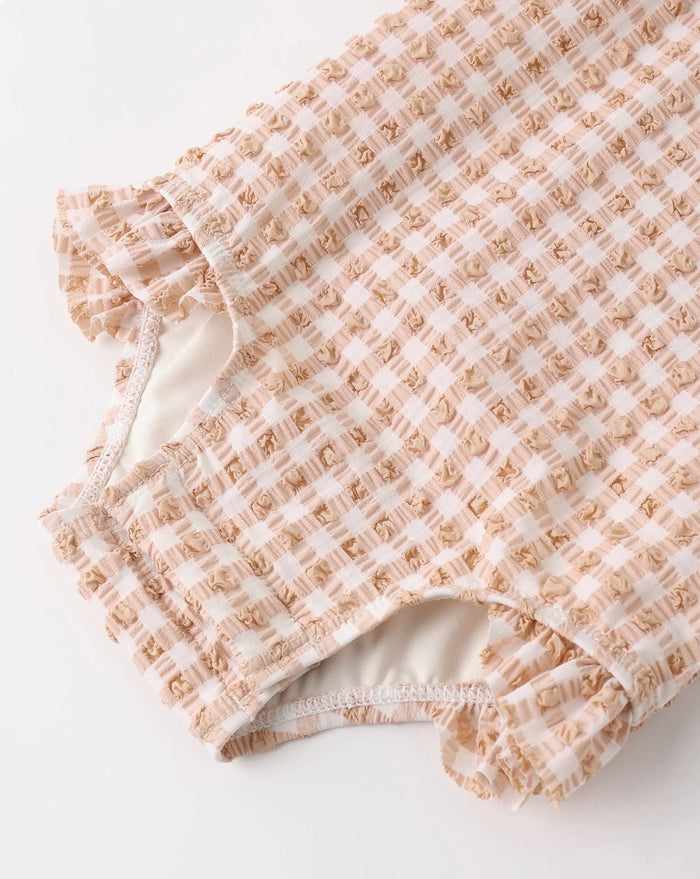 Catalina One-Piece - Melon Check