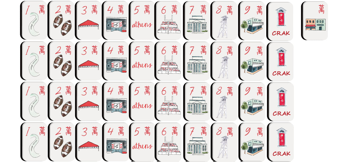 Athens Mahjong Tiles Only - PRE-ORDER