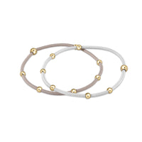 "e"ssentials bracelet stack of 2