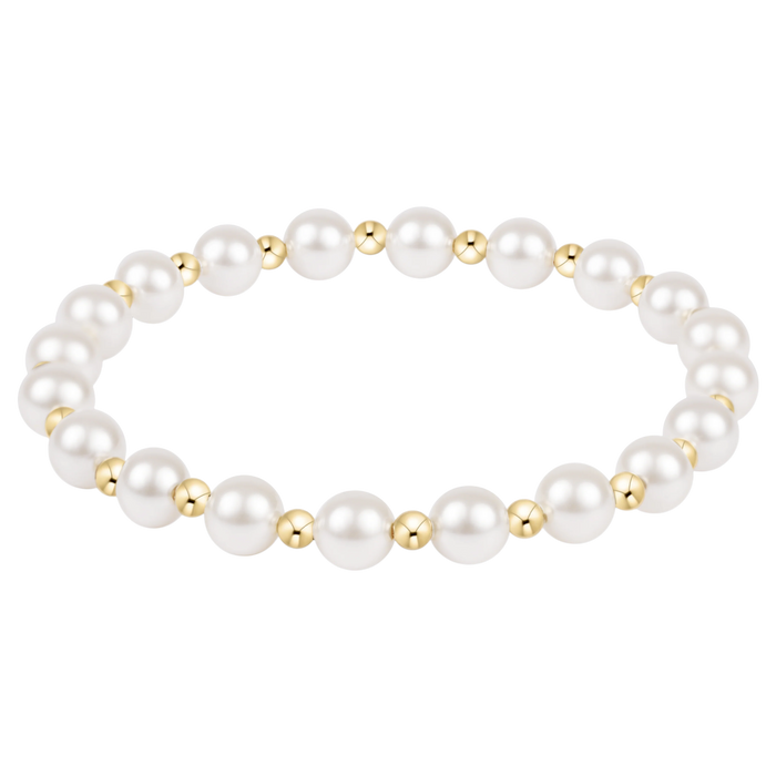 grateful pearl 6mm bracelet