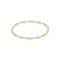 together mixed metal bracelet