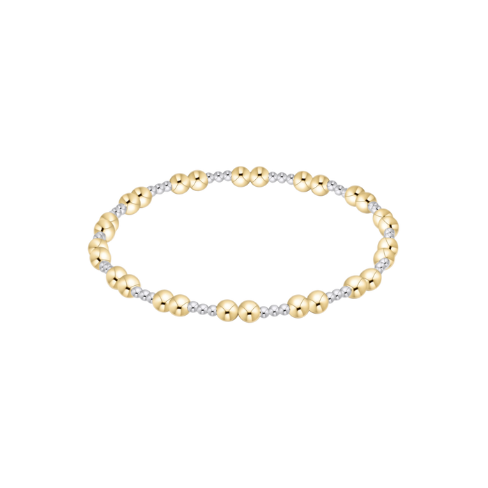 together mixed metal bracelet