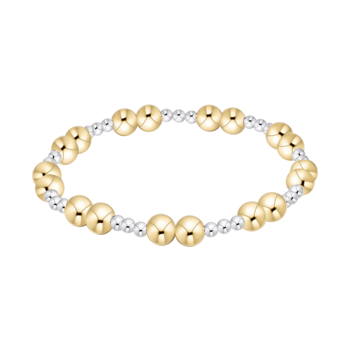 together mixed metal bracelet