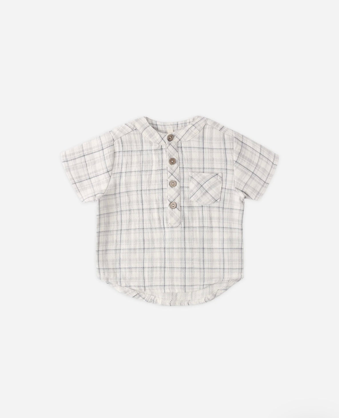 Jaxson Shirt - Blue Plaid