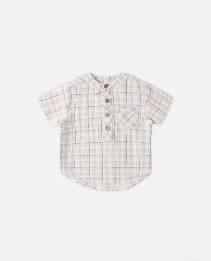 Jaxson Shirt - Blue Plaid