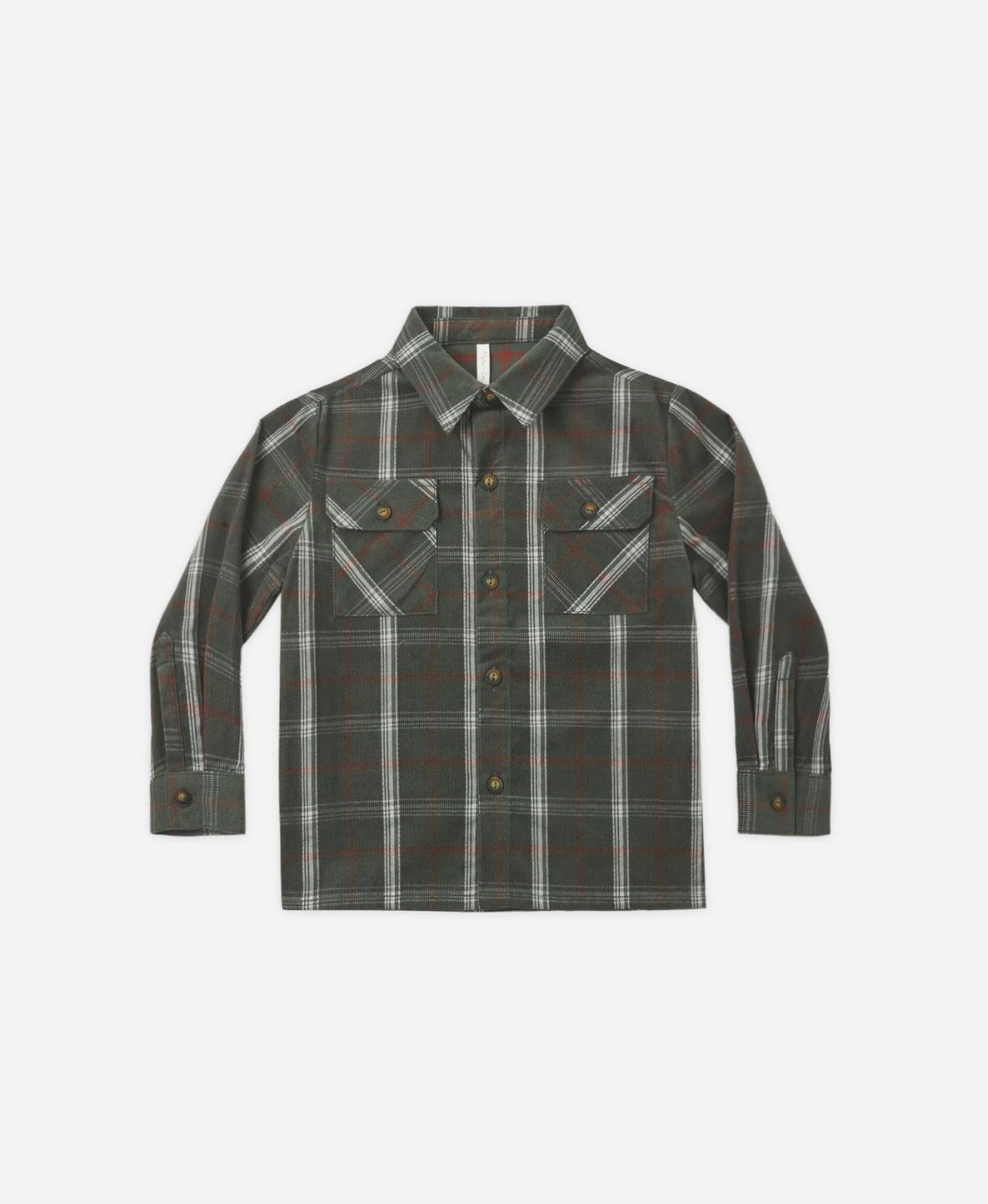 Pocketed Flannel Shirt || Holiday Plaid