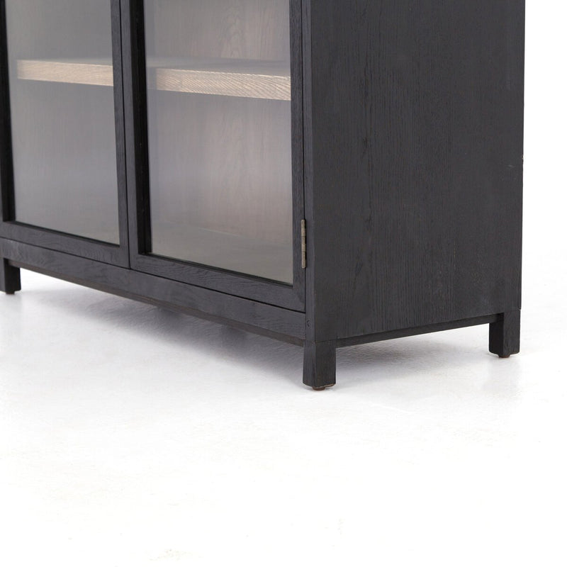 Mills Cabinet - Drifted Matte Black