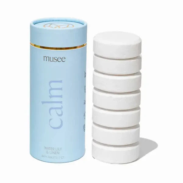 Bath Tabs - Calm (Water Lily & Linen)