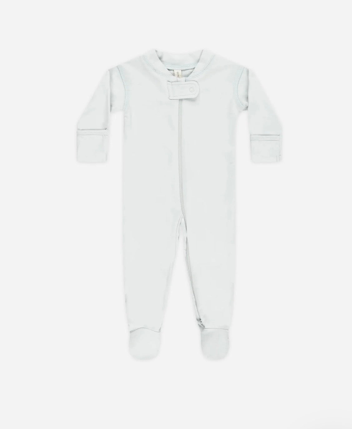 Zip Long Sleeve Sleeper Footie || Fog