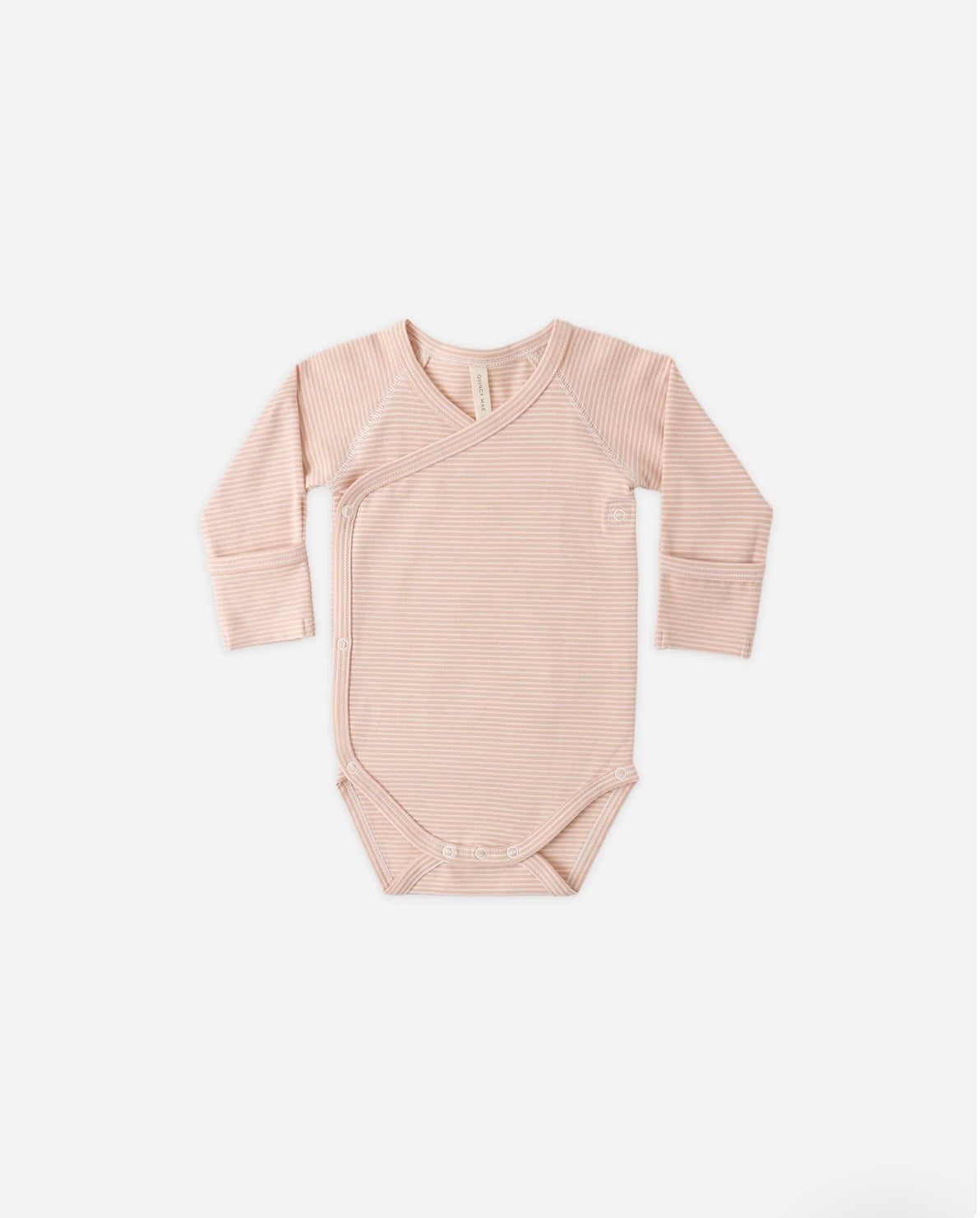 Side Snap Body Suit || Micro Stripe