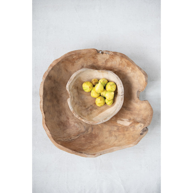 Teak Wood Bowl