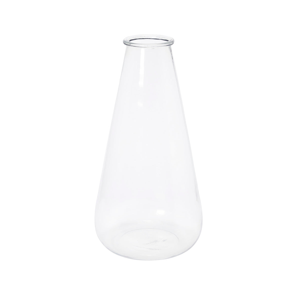 Hand-Blown Vintage Reproduction Glass Vase