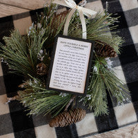 Have Yourself a Merry LIttle Christmas Ornament