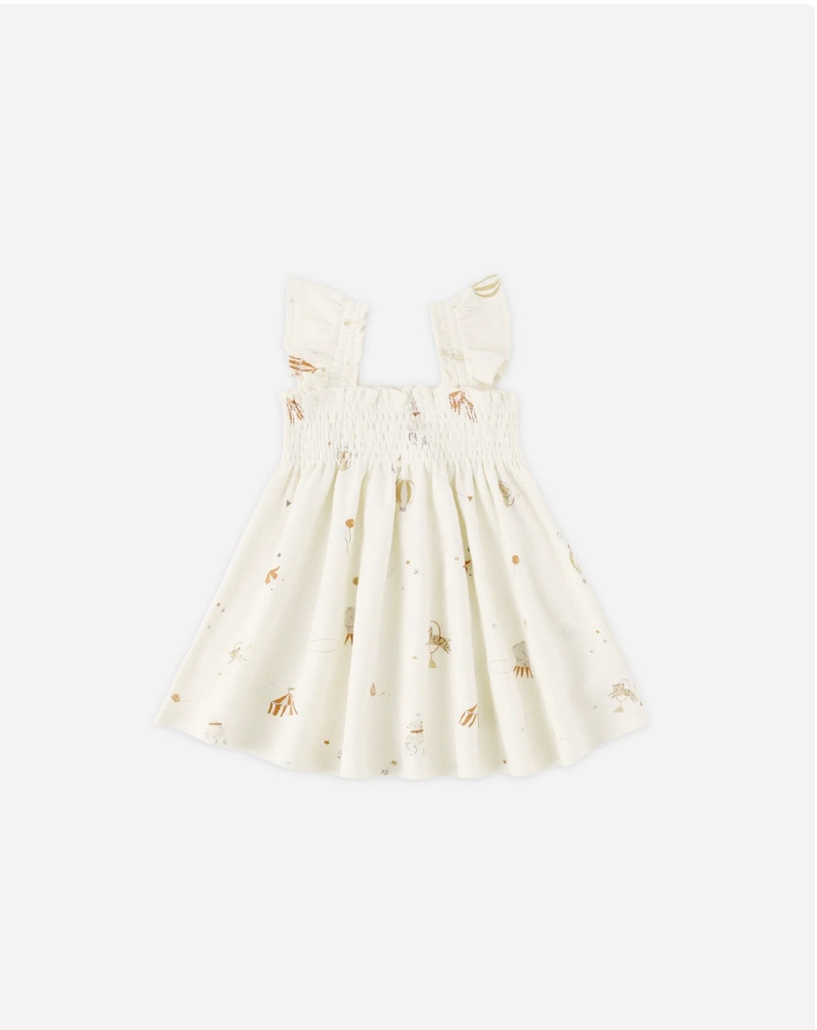 Smocked Jersey Dress || Carnival