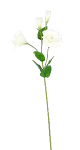 Real Touch Lisianthus Spray - White - 24.5"