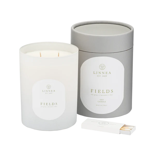 Two Wick Candle- Fields