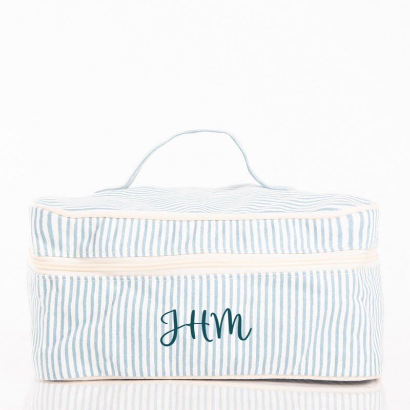 Stripes Train Case