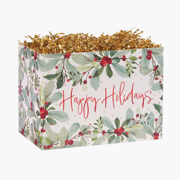 Holiday Berries Basket Box, Large