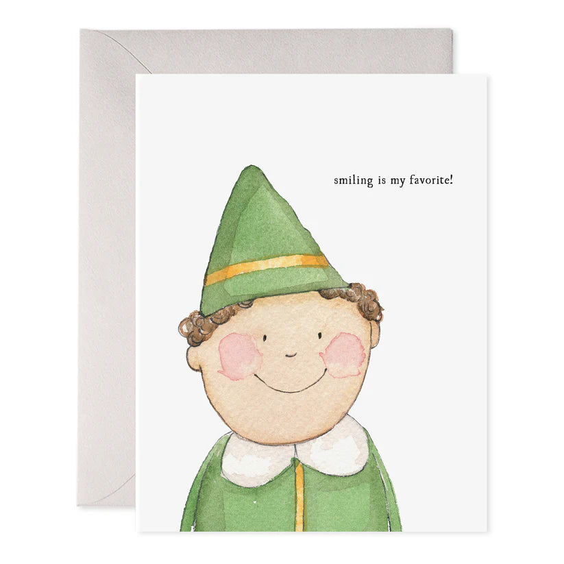 Smiling Buddy Holiday Card