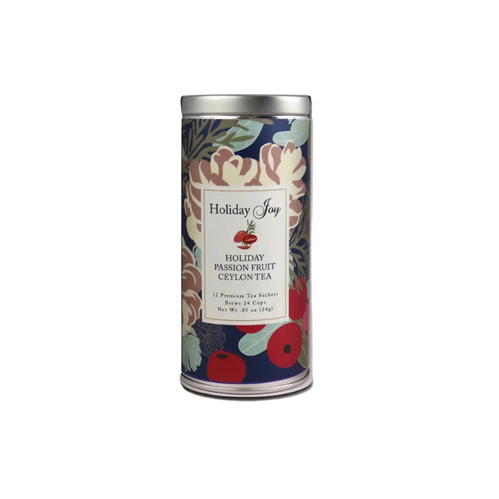 Holiday Joy Passion Fruit Tea Tin