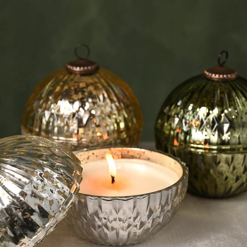 Balsam & Cedar Mercury Ornament Candle