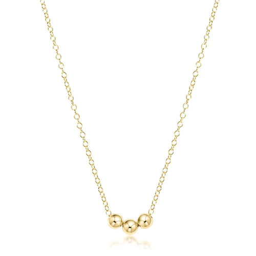 16" necklace gold - joy 3mm