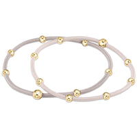 "e"ssentials bracelet stack of 2