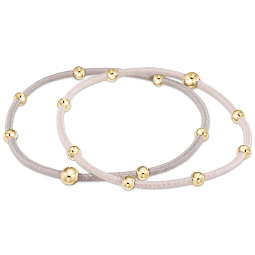 "e"ssentials bracelet stack of 2
