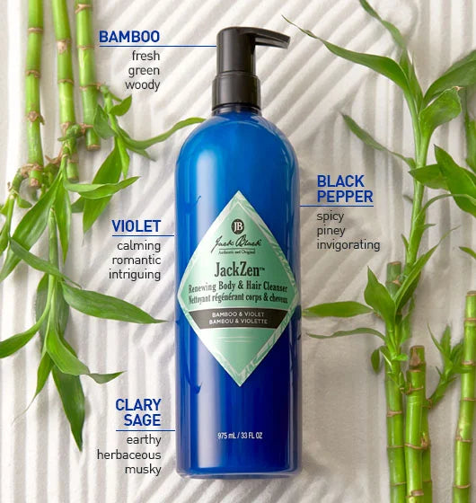 JackZen™ Renewing Body & Hair Cleanser