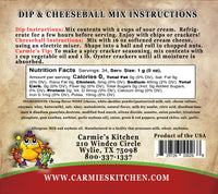 Carmie's Kitchen Dip Mixes