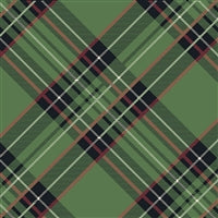 Green Plaid Napkins