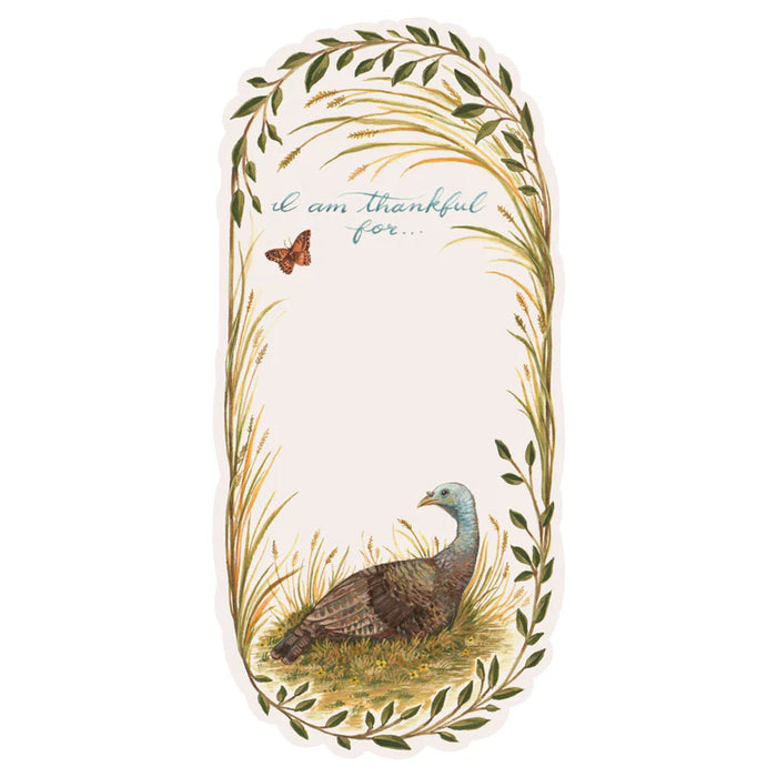 Thankful Turkey Table Cards