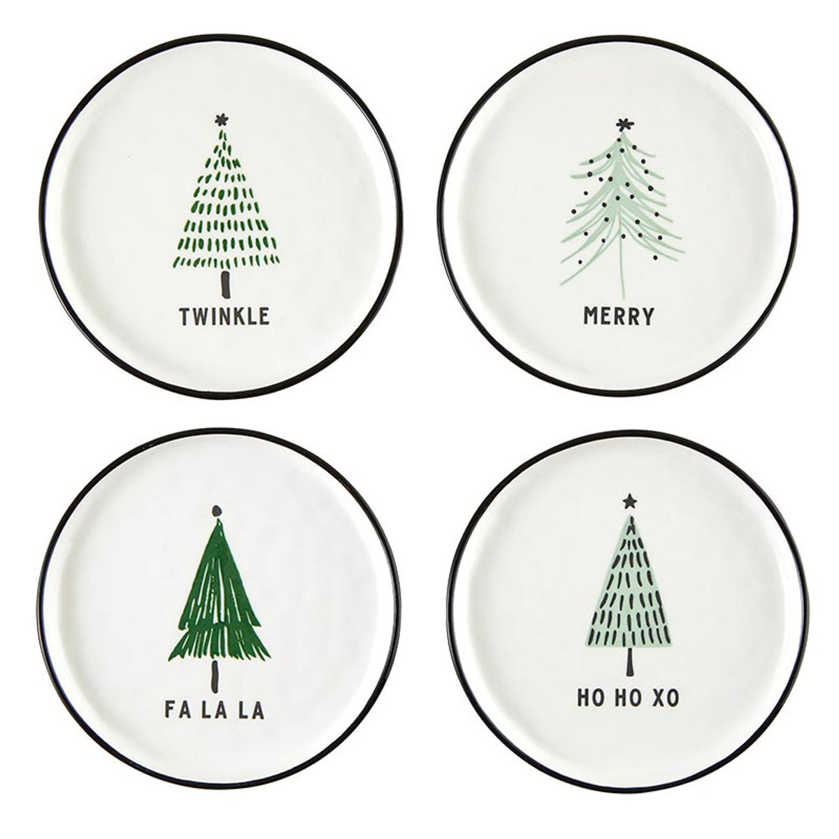 Holiday Dishes - Trees