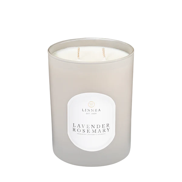 Two-Wick Candle - Scent Lavender Rosemary