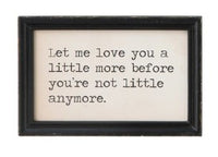 Wood Wall Decor with Saying