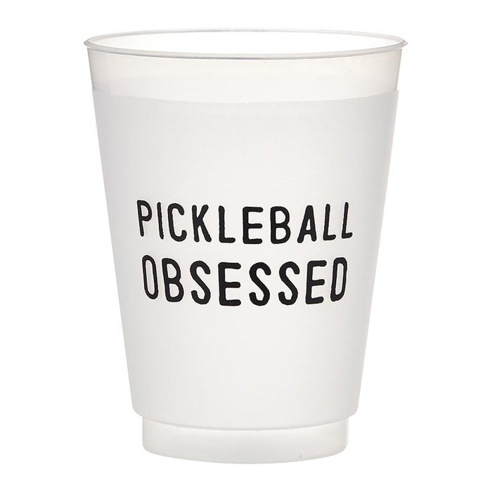 Pickleball Obsessed Frosted Cups