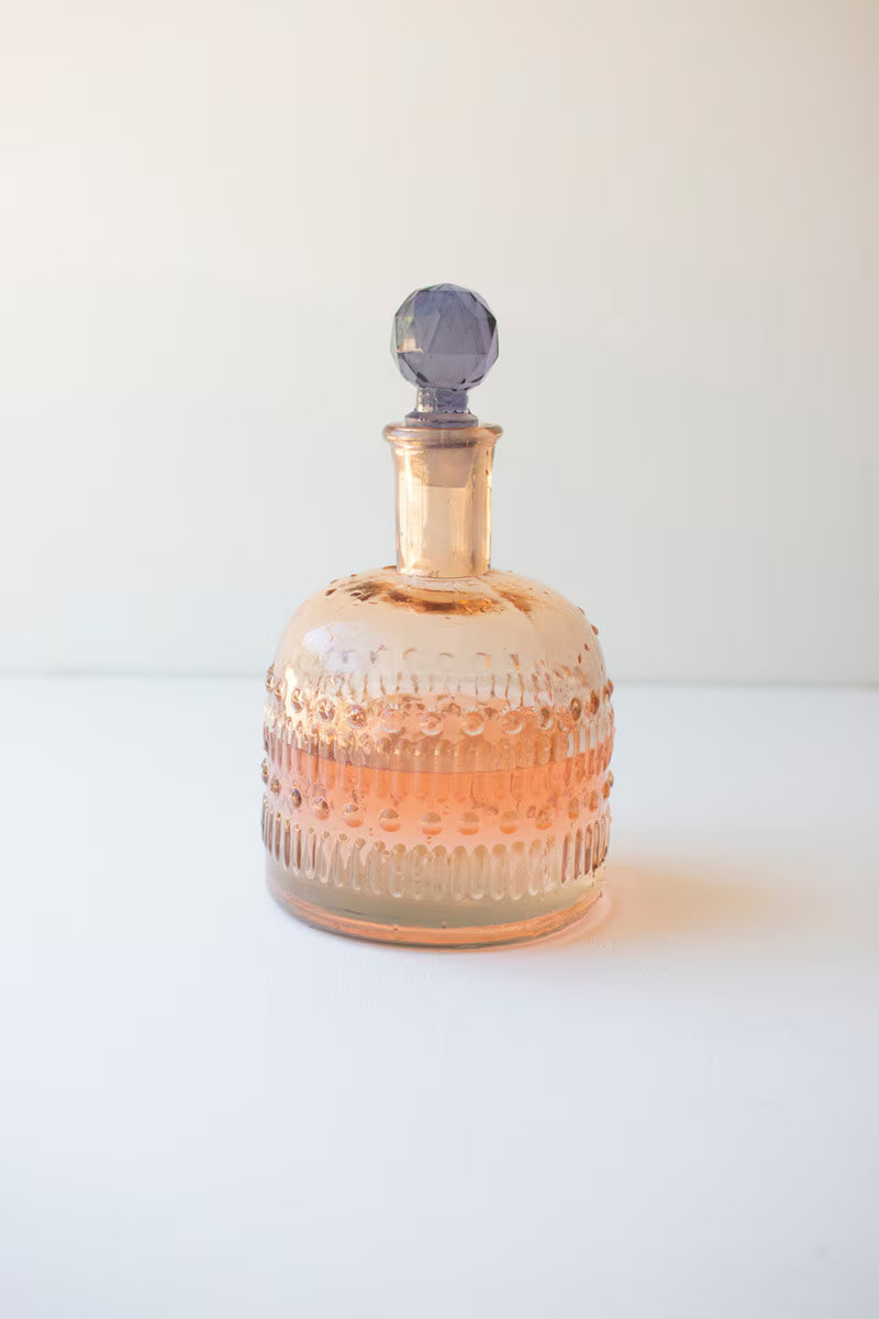 Glass Decanters - Fluted/Knobby