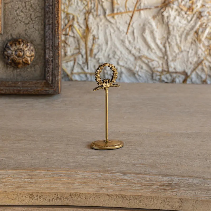 Antique Gold PlaceCard Holder
