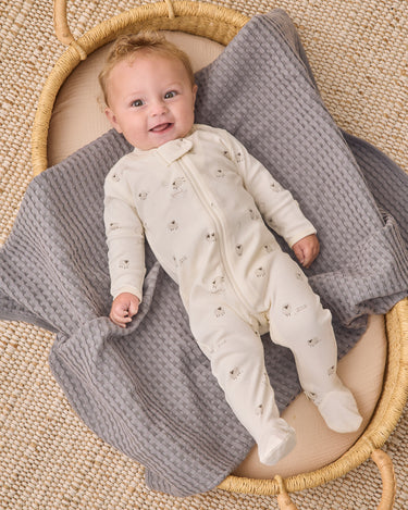 Zip Long Sleeve Sleeper Footie || Sheep