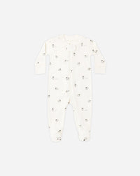 Zip Long Sleeve Sleeper Footie || Sheep