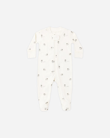 Zip Long Sleeve Sleeper Footie || Sheep