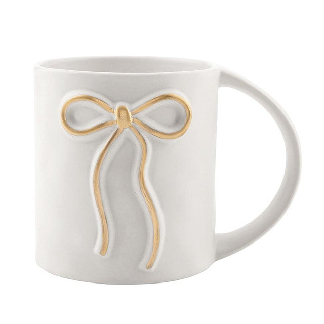 Bow Mug - Gold