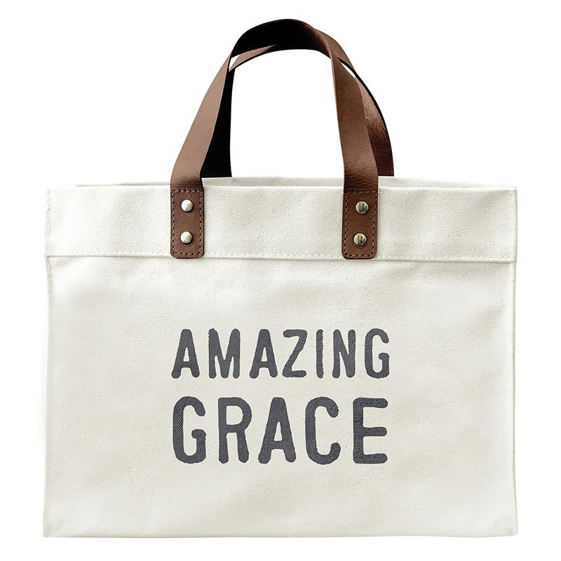 Mini Canvas Tote - Amazing Grace