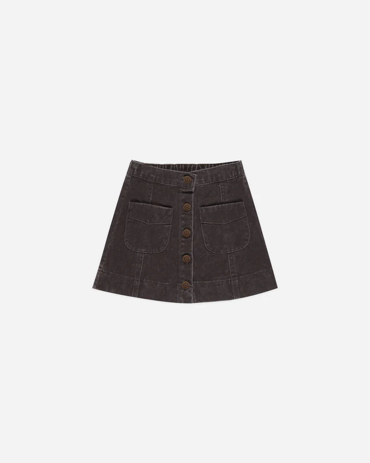 Denver Mini Skirt | Washed Black