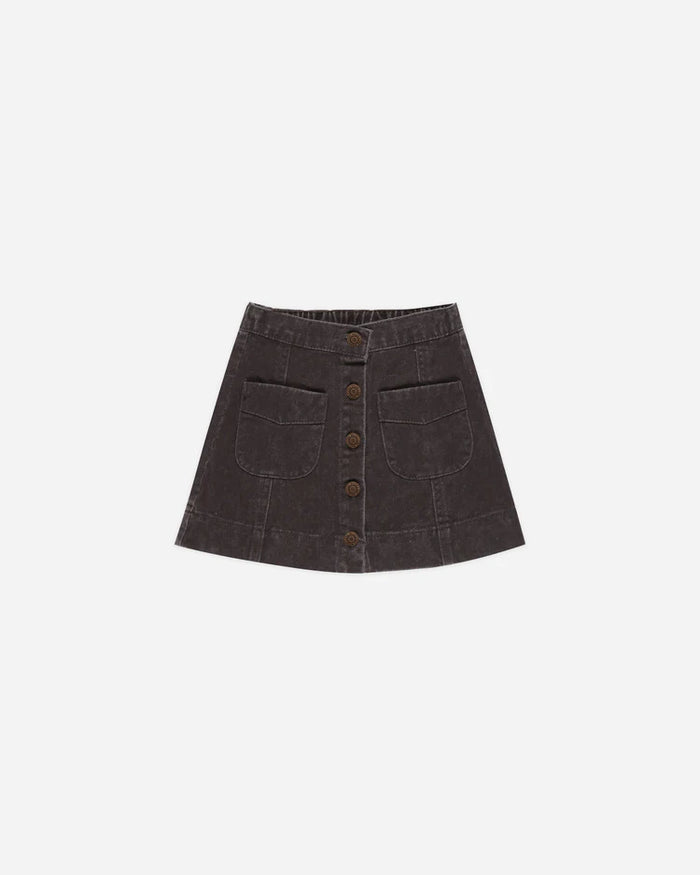 Denver Mini Skirt | Washed Black