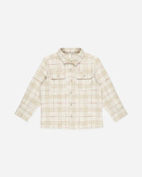 Collared Long Sleeve Shirt | Vintage Plaid