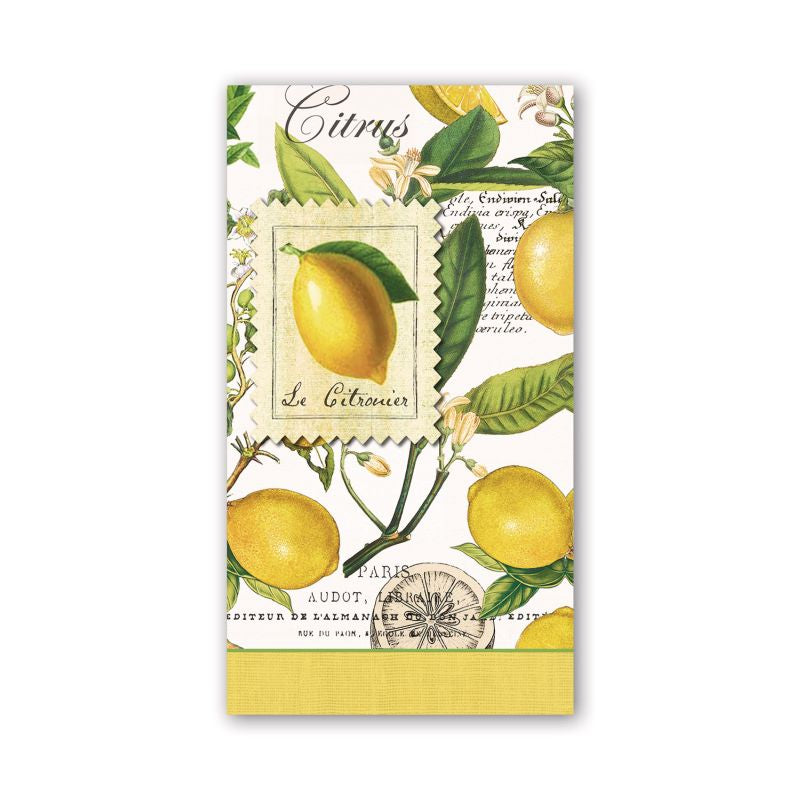 Lemon Basil Hostess Napkin