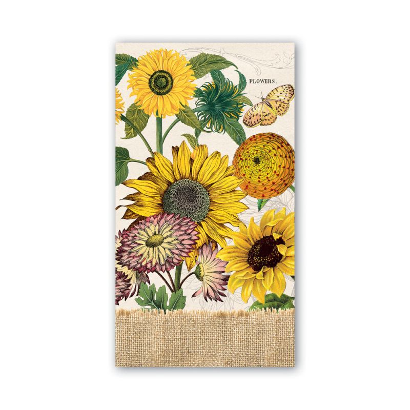 Sunflower Hostess Napkin