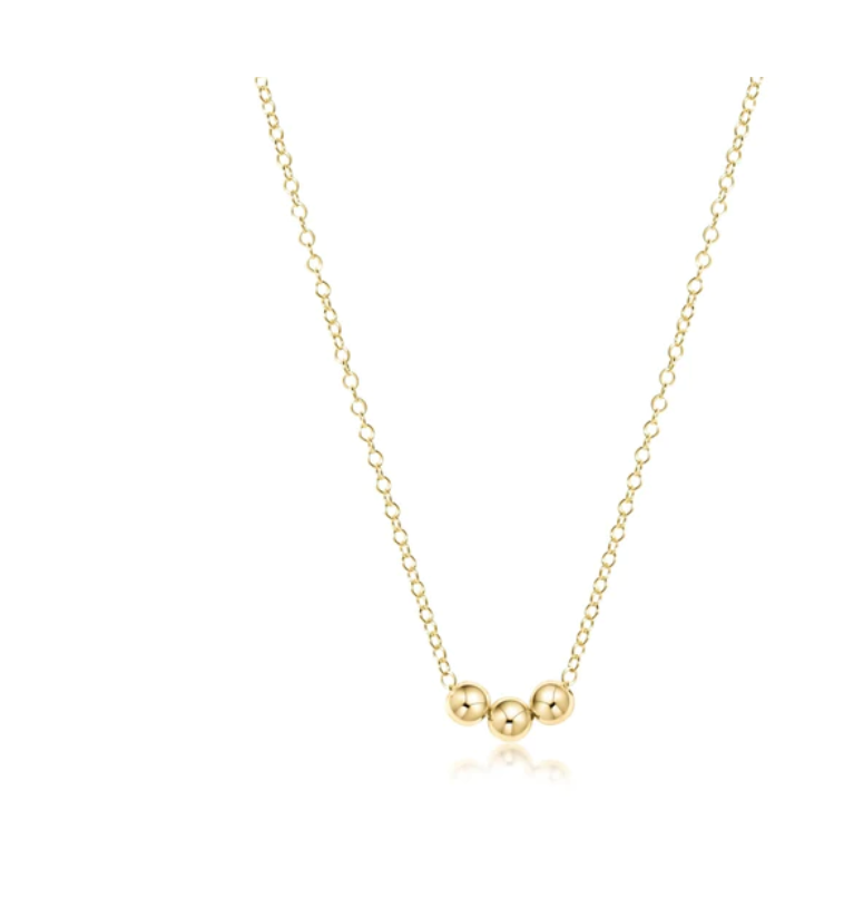 16" necklace gold - joy 6mm